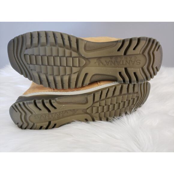 NEW SIZE 10 Santana Canada MARLYNA‎ Tall Winter Boot Snow Wheat Leather WARM - Picture 7 of 8